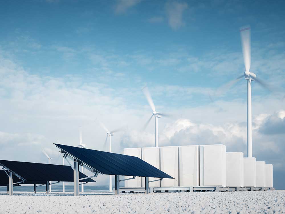 PV, Wind und Speicher